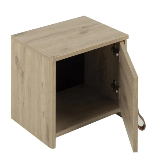 Calicosy Tables De Chevet Good Is Beautiful Chevet 1 Porte Effet Chêne H36cm 5 Calicosy Tables De Chevet Good Is Beautiful Chevet 1 Porte Effet Chêne H36cm – Image 3