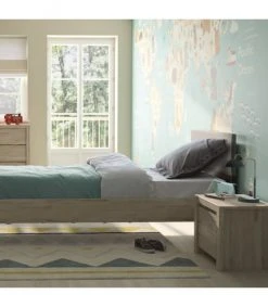 Calicosy Tables De Chevet Good Is Beautiful Chevet 1 Porte Effet Chêne H40cm -Surmatelas Soldes Magasin chevet 1 porte effet chene h40cm 3