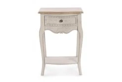 Hellin Tables De Chevet Chevet 1 Tiroir 1 Tablette En Bois
