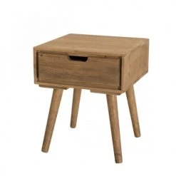 MACABANE Tables De Chevet Chevet 1 Tiroir En Sapin