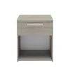 Calicosy Tables De Chevet Chevet 1 Tiroir H50cm - Gris -Surmatelas Soldes Magasin chevet 1 tiroir h50cm gris