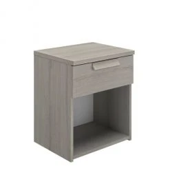 Calicosy Tables De Chevet Chevet 1 Tiroir H50cm - Gris -Surmatelas Soldes Magasin chevet 1 tiroir h50cm gris 4