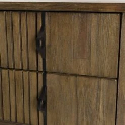 MACABANE Tables De Chevet Chevet 2 Tiroirs Acacia Pieds Métal Noir -Surmatelas Soldes Magasin chevet 2 tiroirs acacia pieds metal noir 5