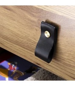 Casâme Tables De Chevet Chevet 2 Tiroirs Pieds Métal Effet Chêne -Surmatelas Soldes Magasin chevet 2 tiroirs pieds metal effet chene 4