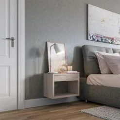 WOODEK Tables De Chevet Chevet Avec Tiroir En Grand Hêtre Blanc 11 WOODEK Tables De Chevet Chevet Avec Tiroir En Grand Hêtre Blanc -Surmatelas Soldes Magasin chevet avec tiroir en grand hetre blanc 4