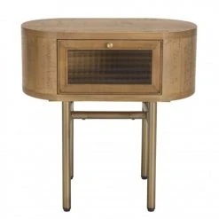 MACABANE Tables De Chevet Chevet Couleur Naturel 1 Tiroir -Surmatelas Soldes Magasin chevet couleur naturel 1 tiroir 4