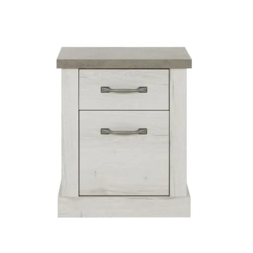 Gami Tables De Chevet Chevet Effet Bois Blanc Cassé 3 Gami Tables De Chevet Chevet Effet Bois Blanc Cassé