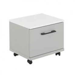 ID Kids Tables De Chevet Chevet Effet Bois Blanc Et Gris Clair -Surmatelas Soldes Magasin chevet effet bois blanc et gris clair 2