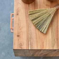 Tikamoon Tables De Chevet Chevet En Acacia Massif -Surmatelas Soldes Magasin chevet en acacia massif 2