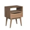 Casatera Tables De Chevet Chevet En Manguier Bois Clair