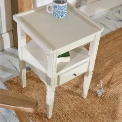Robin Des Bois Tables De Chevet Chevet En Pin 1 Tiroir Blanc Argile -Surmatelas Soldes Magasin chevet en pin 1 tiroir blanc argile 4