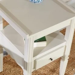 Robin Des Bois Tables De Chevet Chevet En Pin 1 Tiroir Blanc Argile -Surmatelas Soldes Magasin chevet en pin 1 tiroir blanc argile 5