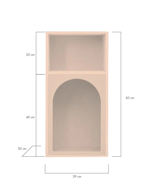 RNT By Really Nice Things Tables De Chevet Chevet Rangement En Mdf Laqué Nude 8 RNT By Really Nice Things Tables De Chevet Chevet Rangement En Mdf Laqué Nude – Image 6