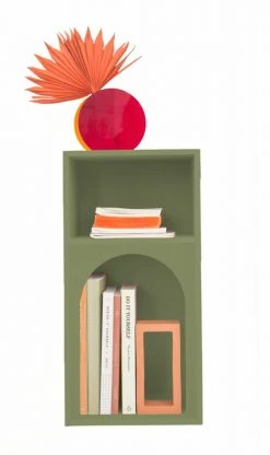 RNT By Really Nice Things Tables De Chevet Chevet Rangement En Mdf Laqué Vert -Surmatelas Soldes Magasin chevet rangement en mdf laque vert 2