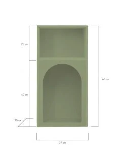 RNT By Really Nice Things Tables De Chevet Chevet Rangement En Mdf Laqué Vert -Surmatelas Soldes Magasin chevet rangement en mdf laque vert 4