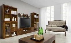 MOYCOR Tables De Chevet Commode En Bois Marron L45 -Surmatelas Soldes Magasin commode en bois marron l45 1