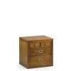MOYCOR Tables De Chevet Commode En Bois Marron L45 -Surmatelas Soldes Magasin commode en bois marron l45