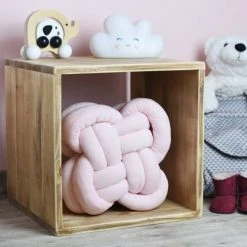 Dendro Tables De Chevet Cube Déco Bois Massif -Surmatelas Soldes Magasin cube deco bois massif 2