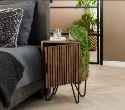 Mathi Design Tables De Chevet Ensemble De Chevets En Bois -Surmatelas Soldes Magasin ensemble de chevets en bois 1