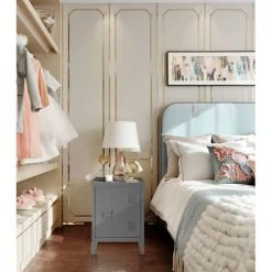 Urban Meuble Tables De Chevet Meuble De Rangement De Chevet En Métal De Style Industriel Gris -Surmatelas Soldes Magasin meuble de rangement de chevet en metal de style industriel gris 2