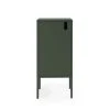 Tenzo Tables De Chevet Petit Meuble De Rangement En Bois H89cm Vert Kaki
