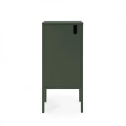 Tenzo Tables De Chevet Petit Meuble De Rangement En Bois H89cm Vert Kaki
