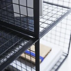 Tikamoon Tables De Chevet Rangement En Métal -Surmatelas Soldes Magasin rangement en metal 2