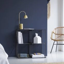 Tikamoon Tables De Chevet Rangement En Métal -Surmatelas Soldes Magasin rangement en metal 3