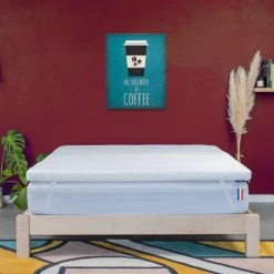 Bdreams Surmatelas Mémoire De Forme 140x190cm -Surmatelas Soldes Magasin surmatelas memoire de forme 140x190cm 1