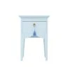 RNT By Really Nice Things Tables De Chevet Table Chevet 1 Tiroir Laqué Pin Massif Aigue Marine. -Surmatelas Soldes Magasin table chevet 1 tiroir laque pin massif aigue marine