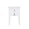RNT By Really Nice Things Tables De Chevet Table Chevet 1 Tiroir Laqué Pin Massif Blanc. -Surmatelas Soldes Magasin table chevet 1 tiroir laque pin massif blanc