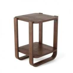 Umbra Tables De Chevet Table D'appoint En Bois Marron 53x42cm