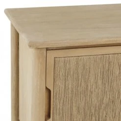 Maisons Du Monde Tables De Chevet Table De Chevet 1 Porte En Bois De Manguier Et Sisal Beige -Surmatelas Soldes Magasin table de chevet 1 porte en bois de manguier et sisal beige 1000 14 11 220181 3