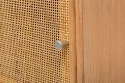 Nordlys Tables De Chevet Table De Chevet 1 Porte Et 1 Tiroir En Rotin Naturel -Surmatelas Soldes Magasin table de chevet 1 porte et 1 tiroir en rotin naturel 5