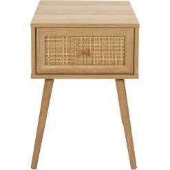 The Home Deco Factory Tables De Chevet Table De Chevet 1 Tiroir -Surmatelas Soldes Magasin table de chevet 1 tiroir 3