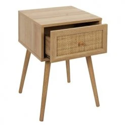 The Home Deco Factory Tables De Chevet Table De Chevet 1 Tiroir -Surmatelas Soldes Magasin table de chevet 1 tiroir 4