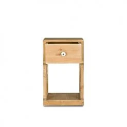 Dendro Tables De Chevet Table De Chevet 1 Tiroir Bois Massif -Surmatelas Soldes Magasin table de chevet 1 tiroir bois massif 5