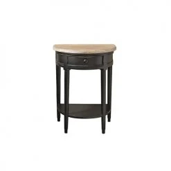 Bois Dessus Bois Dessous Tables De Chevet Table De Chevet 1 Tiroir En Acajou Noir