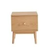 Drawer Tables De Chevet Table De Chevet 1 Tiroir En Bois Clair -Surmatelas Soldes Magasin table de chevet 1 tiroir en bois clair