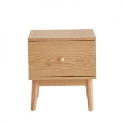 Drawer Tables De Chevet Table De Chevet 1 Tiroir En Bois Clair