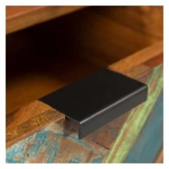 Rendez Vous Déco Tables De Chevet Table De Chevet 1 Tiroir En Bois D'acacia Et Bois Recyclé -Surmatelas Soldes Magasin table de chevet 1 tiroir en bois d acacia et bois recycle 1