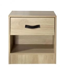 Casâme Tables De Chevet Table De Chevet 1 Tiroir Et 1 Niche - Marron -Surmatelas Soldes Magasin table de chevet 1 tiroir et 1 niche marron 3