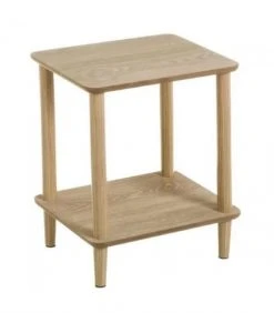 Wadiga Tables De Chevet Table De Chevet 2 Plateaux Bois De Pin Et MDF