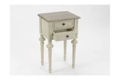 Hellin Tables De Chevet Table De Chevet 2 Tiroirs -Surmatelas Soldes Magasin table de chevet 2 tiroirs 7