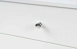 ReCollection Tables De Chevet Table De Chevet 2 Tiroirs Couleur Blanc Et Bois Clair -Surmatelas Soldes Magasin table de chevet 2 tiroirs couleur blanc et bois clair 4