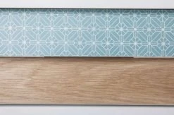 ReCollection Tables De Chevet Table De Chevet 2 Tiroirs En Bois Couleur Blanc Et Bleu -Surmatelas Soldes Magasin table de chevet 2 tiroirs en bois couleur blanc et bleu 2