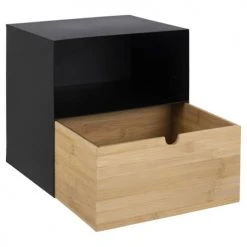 Toilinux Tables De Chevet Table De Chevet à Suspendre Avec 1 Tiroir Beige -Surmatelas Soldes Magasin table de chevet a suspendre avec 1 tiroir beige 2