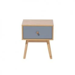 Beliani Tables De Chevet Table De Chevet Avec Tiroir -Surmatelas Soldes Magasin table de chevet avec tiroir 2