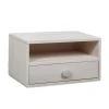 WOODEK Tables De Chevet Table De Chevet Avec Tiroir En Bouleau Blanc 1 WOODEK Tables De Chevet Table De Chevet Avec Tiroir En Bouleau Blanc -Surmatelas Soldes Magasin table de chevet avec tiroir en bouleau blanc 6