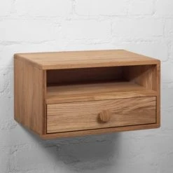 WOODEK Tables De Chevet Table De Chevet Avec Tiroir En Chêne Massif Huilé -Surmatelas Soldes Magasin table de chevet avec tiroir en chene massif huile 8